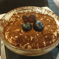 Tiramisu at MiBiò bistrot in Milan