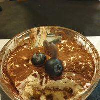 Tiramisu at MiBiò bistrot in Milan