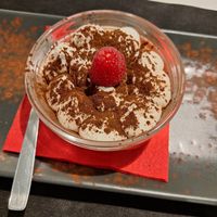 Tiramisù at MiBiò bistrot in Milan