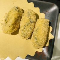 Potato croquettes   at MiBiò bistrot in Milan