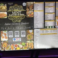 Current menu 2/2 at Mint in Tenerife