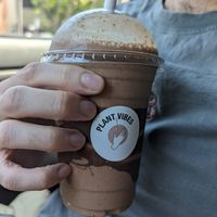 Nutella Thickshake ✨ #Veganuary at Plant Vibes Cafe in Bowen Hills