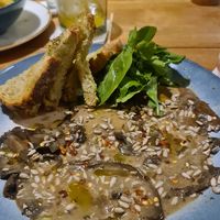 Portobello Carpaccio at SER Restaurante in Nosara