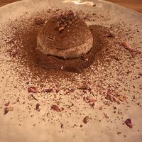 Chocolate tartufo - delicious   at SER Restaurante in Nosara