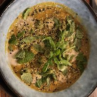 Carrot Cream Gnocchi at SER Restaurante in Nosara