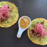 Juicy Oysters Tacos (2 for 1 on Thursdays and I think Sundays) at SER Restaurante in Nosara