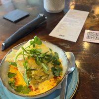 Pejbaye and Hearts of Palm Ceviche (unusual and super delicious) at SER Restaurante in Nosara