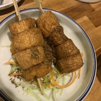 Mushroom Skewers   at Green Sprouts Vegetarian in Neutral Bay