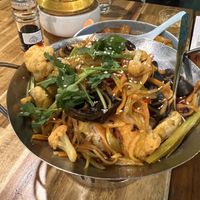 GF version of Mixed Veggie Noodlees  at Green Sprouts Vegetarian in Neutral Bay