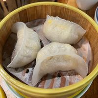 King Mushroom, Sweetcorn and Ginger Dumplings GF  at Green Sprouts Vegetarian in Neutral Bay