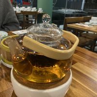 Oolong tea  at Green Sprouts Vegetarian in Neutral Bay