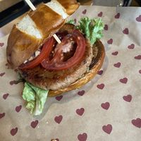 berlin style vegan  at Burgerheart in Nuremberg