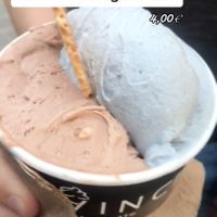 Nutella and vanigla negra at DaVinci in Athens