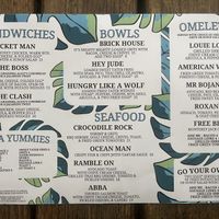 03.2025 - Brunch Menu for Omni-eaters  at Cafe Koa & Market in Southport