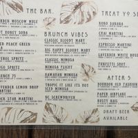 03.2025 - Bar/Drink Menu  at Cafe Koa & Market in Southport