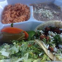 Taco combo at Tino's Tacos in Roseburg