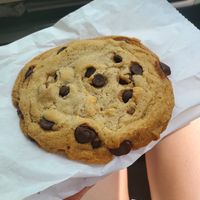 Chocolate chip cookie at Frankly Plant Based Kitchen in Toledo