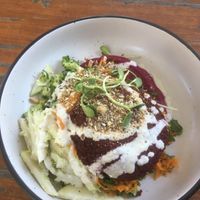 Nourish Bowl - highly recommended. Great variety of flavours and textures and very fresh  at Chai Cafe in Windsor