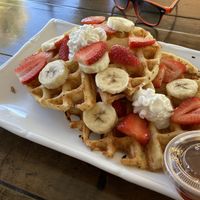 Waffles at The Sanibel Sprout in Sanibel