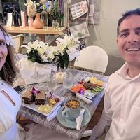 Our wedding in 2018 - notice my Coconut BLT? #Veganuary at The Sanibel Sprout in Sanibel
