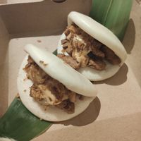 El pan bao vegano, estaba muy seco. No recomiendo at El Garaje in Valencia
