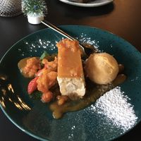 Mangomousse cake - highly recommended at Teateret in Kristiansand