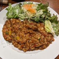 Vegan jambalaya at Soul Food House in Tokyo