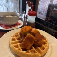 Tofu&waffle   at Soul Food House in Tokyo