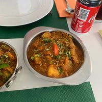 Saag aloo  at Mint Leaf in Benalmadena