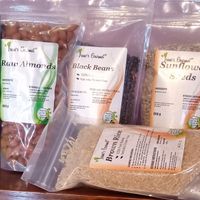 The best nutritional yeast, and so many other yummy dry foods.  at Irene's Gourmet in Johannesburg