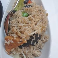 Vegan fried rice at Malayan Orchid in Bendigo