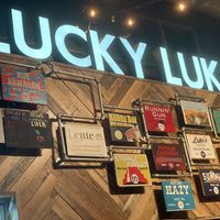 Beer selection   at Lucky Luke Brewpub in Lancaster