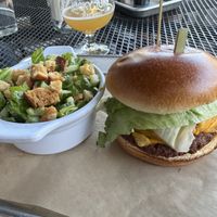 Impossible burger   at Lucky Luke Brewpub in Lancaster