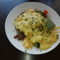 Vegan breakfast bowl at Bunny's Nook Kitchen in Victoria