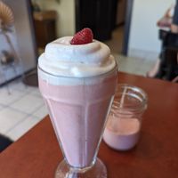 Vegan milkshake! at Bunny's Nook Kitchen in Victoria
