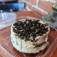 Oreo cheesecake (vegan) at Bunny's Nook Kitchen in Victoria