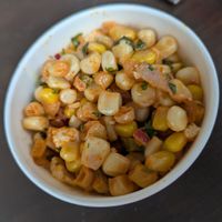 Street Corn salad at Bunny's Nook Kitchen in Victoria