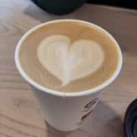 Oat latte at Under the Clock Cafe in Waterford