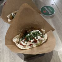 Vegetarian sabich  at Millis Dining Bar ミリスダイニングバー in Sendai