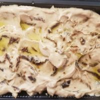 Vegan hummus at Fit Food Factory in Amman