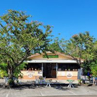 Nice patio seating with shade at Kadjembel Village in Les Trois-ilets