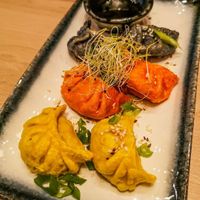 Gyoza dumplings at Vegan AF Ramen in Krakow