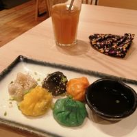 Dim sum at Vegan AF Ramen in Krakow