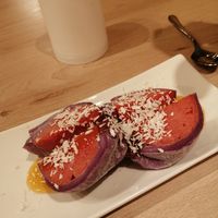 Mochi ice cream at Vegan AF Ramen in Krakow