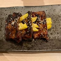 Vegan ribs  at Vegan AF Ramen in Krakow