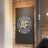   at Vegan AF Ramen in Krakow