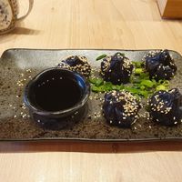 Dumplings at Vegan AF Ramen in Krakow