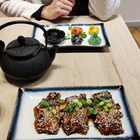 vegan ribs and dim sum at Vegan AF Ramen in Krakow