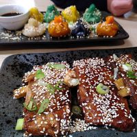 Dim sum & Ribs at Vegan AF Ramen in Krakow