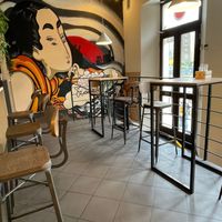 Interior at Vegan AF Ramen in Krakow